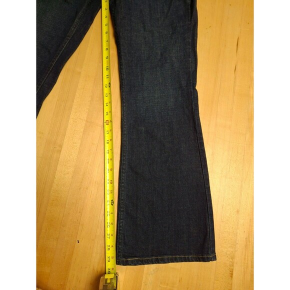 Signature by Levi Strauss Women’s Curvy Bootcut Jeans Size 12 Dark Wash Denim - Picture 3 of 9
